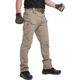 Resim Ceticaldi Erkek 6xl Bol Kargo Taktik Askeri Pantolon (Yurt Dışından) 