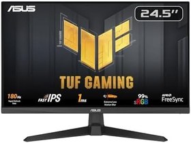 Resim ASUS TUF Gaming VG259Q3A 24.5 FAST IPS FREESYNC 1920x1080 1ms 180Hz DP HDMI MM VESA%99 sRGB ELMB Monitör 