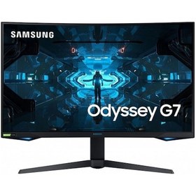 Resim Samsung Odyssey G7 27" 1 Ms 240 Hz LC27G75TQSRXUF Monitör (Yenilenmiş) 