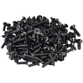 Resim Jeehugo Zd Racing Dbx-07 Ex-07 1/7 Rc Araba İçin Metal Çelik Vida Seti - Dayanıklı Tamir Parçası 8108 