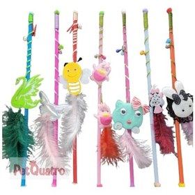 Resim Pet Quatro Figürlü Kedi Oltası 