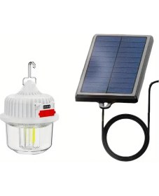 Resim FRY Hurry Bolt HB-V50 100W Güneş Şarjlı Solar Lamba Kamp (5358) 