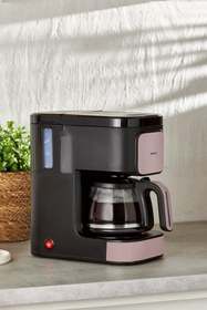 Resim Karaca Just Coffee Aroma 2'si 1 Arada Inox Filtre Kahve ve Çay Demleme Makinesi 