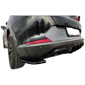 Resim Cupra Formentor Difüzör Flap Sağ Sol Parlak Siyah Boyalı Plastik 