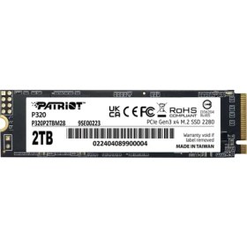 Resim Patriot P320 2tb 3000/2200MB/S Nvme M.2 SSD Disk (P320P2TBM28) 