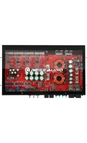 Resim Reiss Audio Reiss RS-V1000.4 24VOLT Kamyon Tır 4kanal Profesyonel Oto Amfi 4 Ohm 4X250W Rms Arkası Camlı Anfi 