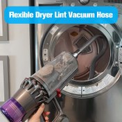 Resim V15 V12 V11 V8 V6 Süpürgeler için Kurutucu Havalandırma Temizleme Vakum Hortumu Seti, Tüy Toplayıcı, Gri Temizlik Alet Takımı 