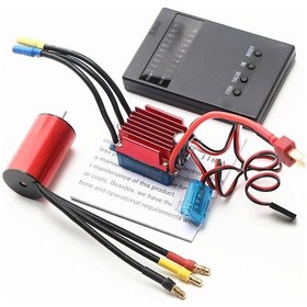 Resim Geeroyoo 3600kv Fırçasız Rc Motor Seti - 35a Esc Ve Program Kartı İle 1/14 1/16 Araçlar İçin 