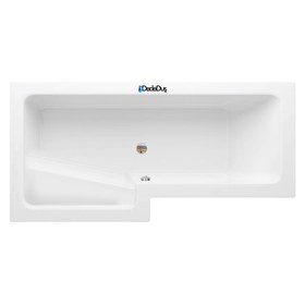 Resim L Tipi Oturmalı Küvet | Jakuzi | Buca | 170x85 | Mod - 85x170 / Beyaz / 1 Kişilik 