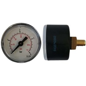 Resim Wıka Manometre Çap 38,60mm G1/8 Arkadan Çıkışlı Alarko 