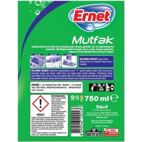 Resim Ernet Mutfak Temizleyici 750 ml + Banyo Temizleyici 750 ml 