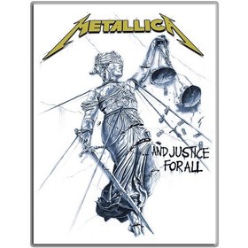 Resim Metallica And Justice For All Albüm Arma Sırt Peç Back Patch Yama 