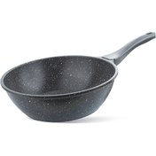 Resim ThermoAD Granit Wok Tava - 28 cm 