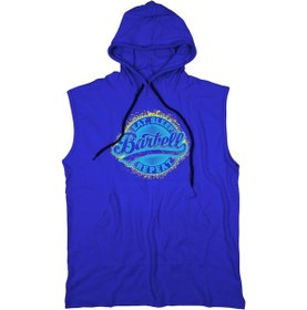 Resim Bluu Barbell Unisex Kapşonlu Kolsuz T-Shirt Fitness Atleti (532942471) 