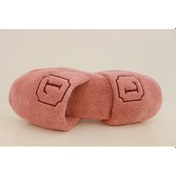 Resim L Harf Havlu Banyo Ev Otel Lohusa Terliği Kalın Taban Terlik 