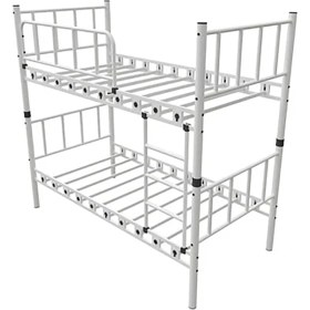 Resim Dzgn Home Zambak Genç Çocuk Yatak Odası Metal Ranza ve Karyola - 90 x 200 cm 