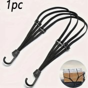 Resim Chuangyinshop 4'lü Esnek Bağlama Kayışı - 1.5x Uzayan Dayanıklı Motosiklet Bagaj Ve Kask Bağı 