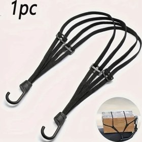 Resim Chuangyinshop 4'lü Esnek Bağlama Kayışı - 1.5x Uzayan Dayanıklı Motosiklet Bagaj Ve Kask Bağı 
