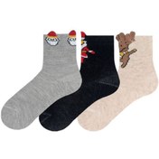 Resim SEMOOR 3 Lü Erkek Bebek Çorabı 