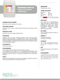 Resim Selenoid FLOCK 14 20 L Havuz Çöktürücü - 10 L 