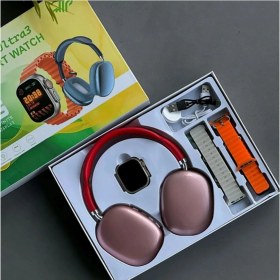 Resim H27 Ultra 3 Akıllı Saat 2,19 Ekran Nfc Gps, Bluetooth Kulaklık ve 4 Kordon Hediyeli Kombinasyon Set 
