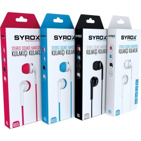 Resim Syrox K65 Kablolu Kulaklık Eco Beyaz 