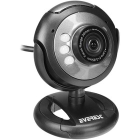 Resim Genel Markalar Everest Sc-824 300k Usb Mikrofonlu Görüş Ledli Webcam Pc Kamera 