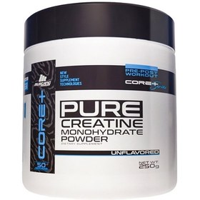 Resim Mustang Nutrition Core+ Pure Creatine Monohydrate Powder Kreatin 250 Gr 50 Servis + Shaker + Protein Kahve Hediyeli Aromasız 