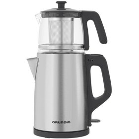 Resim Grundig TM 2522 IC 1.7 L Cam Çelik Süzgeçli Çay Makinesi 