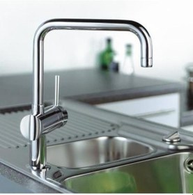 Resim Grohe Minta Eviye Bataryası 90 Derece Gagalı Krom - 32488000 