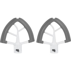 Resim Remedy Kitchenaid Için Silikon Kase Kazıyıcılı 2 Paket Flex Kenar Çırpıcı (Yurt Dışından) 