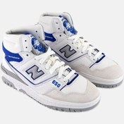 Resim New Balance Erkek BB650RWI Yüksek Spor Ayakkabı, Beyaz/Mavi 