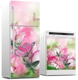 Resim Buzdolabı Ve Bulaşık Makinesi Takım Sticker 0155 