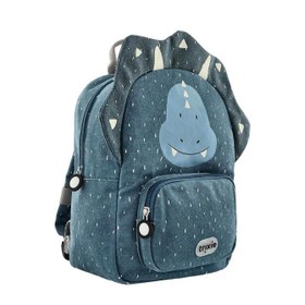 Resim Trixie Mr Triceratops Unisex Çocuk Mavi Sırt Çantası 
