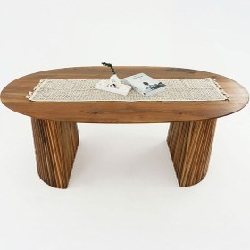 Resim Çubuk Ayak Verona Model Oval Masa 