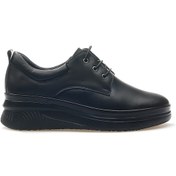 Resim Venüs Kadın Hakiki Deri Comfort Casual Günlük Ayakkabı 36-40 24k 24322151k Z Siyah Siyah 