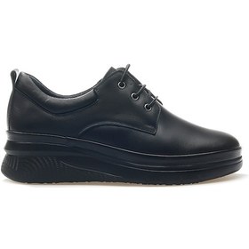 Resim Venüs Kadın Hakiki Deri Comfort Casual Günlük Ayakkabı 36-40 24k 24322151k Z Siyah Siyah 