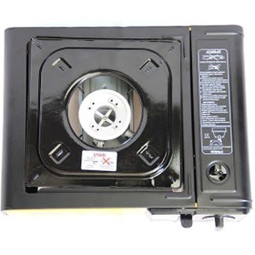 Resim Nurgaz Portatif Tekli Piknik Ocağı Siyah 