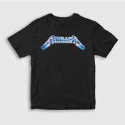 Resim Presmono Unisex Çocuk Logo V2 Metallica T-Shirt 