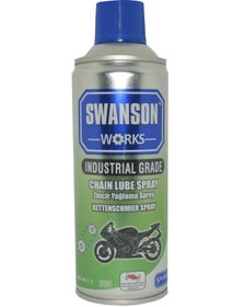 Resim SWANSON WORKS Motosiklet Bisiklet Zincir Yağlama Spreyi 400 ml 