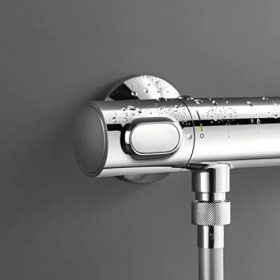 Resim Mena Rise Precision Termostatik Duş Bataryası, Su Tasarruflu, Krom, 34840000 