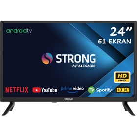 Resim Strong MT24ES2000 HD 24" 61 Ekran Uydu Alıcılı Android Smart LED TV Strong