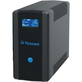 Resim TESCOM Leo 2200va 2x9ah 4/8dk Ups. 