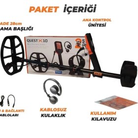 Resim Dedektör Burada X10 IDmaxX Dedektör + Kulaklık (Avantajlı Paket) 