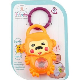 Resim Babycim Neşeli Sesli Pilli Çıngırak 3 Adet 