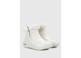 Resim Skechers Arch Fit Smooth - Cool Puff Kadın Beyaz Kar Botu 167252 Wwht 