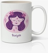 Resim Başak Burcu Baskılı Kupa Bardak 2- Baskılı Kahve Kupa Bardak 