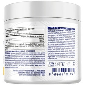 Resim Proteinocean L-carnitine Fruit Fusion 150 G - 50 Servis 