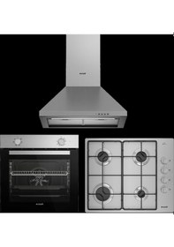 Resim Arçelik AFM 130 I - OMD D 611 EI - P 27 YI Inox Ankastre Set 