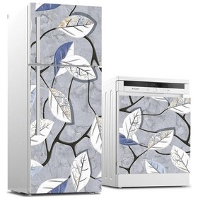 Resim Buzdolabı Ve Bulaşık Makinası Beyaz Eşya Sticker Kaplama Duvar Re 